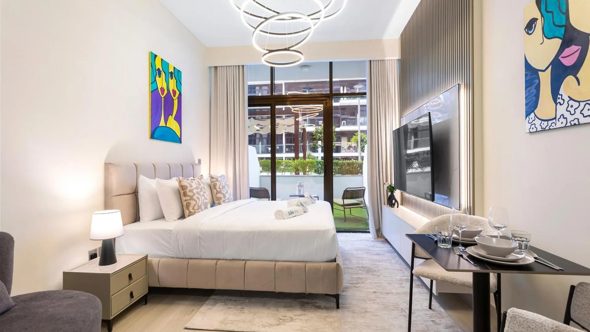 Sleek Studio Apartment In Azizi Riviera دبي